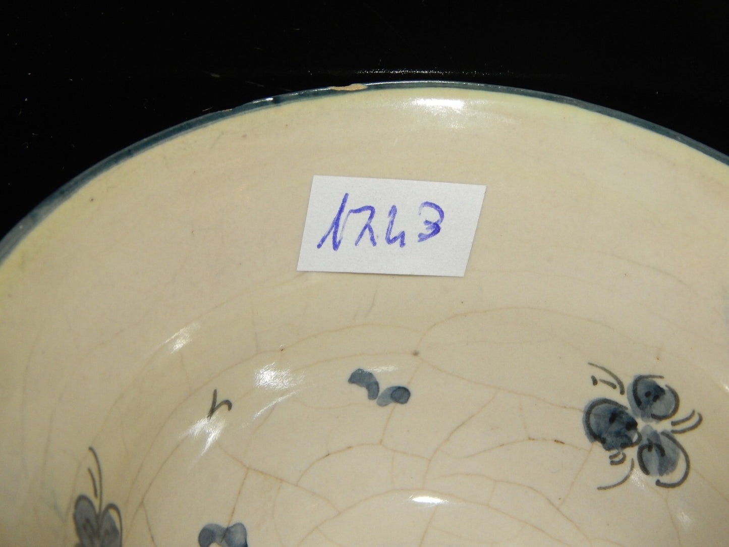 ANTICA TAZZA CERAMICA ALBISOLA ALBA DOCILIA FATTA DIPINTA A MANO PRIMO 900 #1743