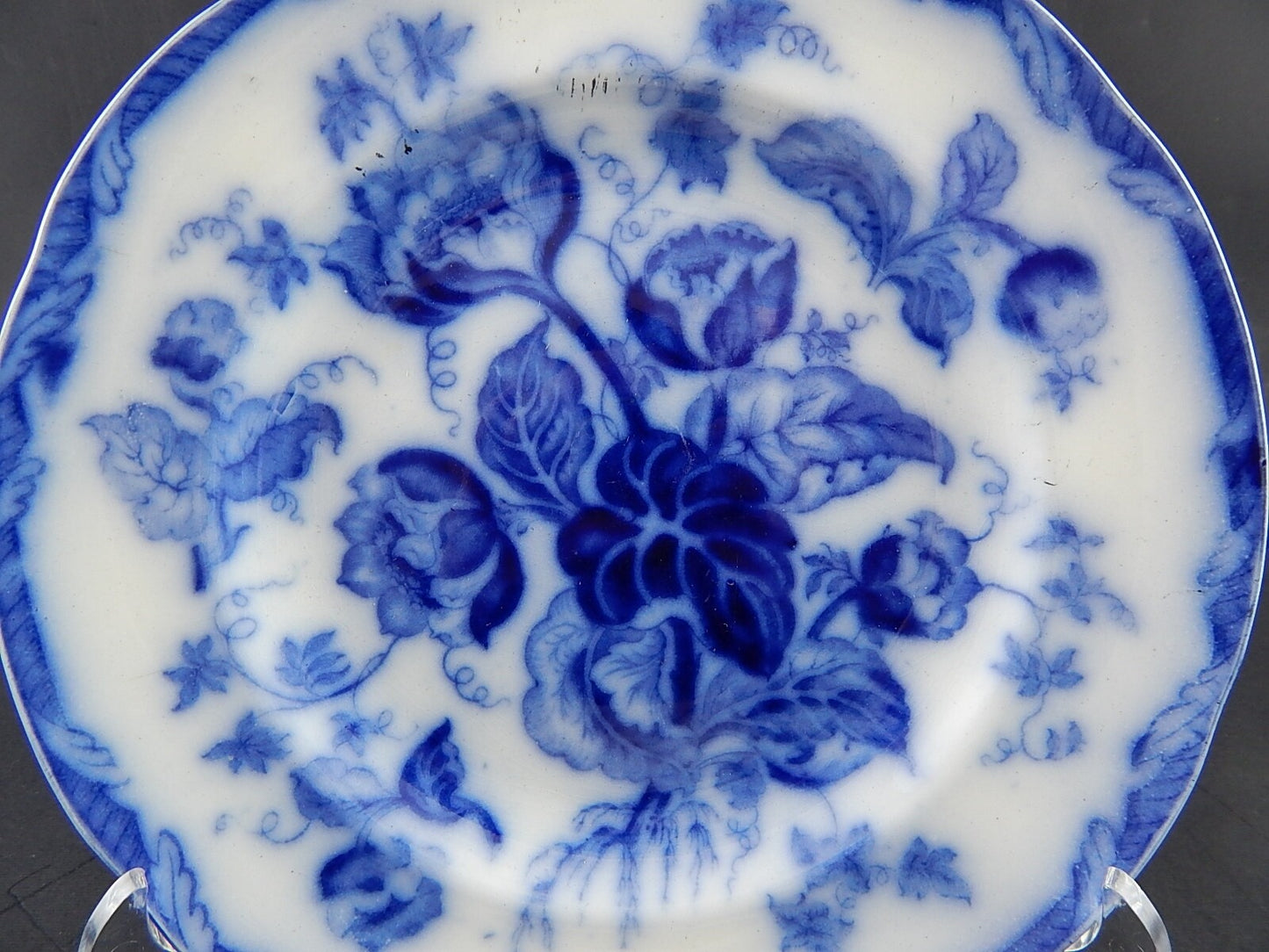 ANTICO RARO PIATTO PORCELLANA WEDGWOOD WATER NYMPH DIPINTO MANO FINE '800 #9394