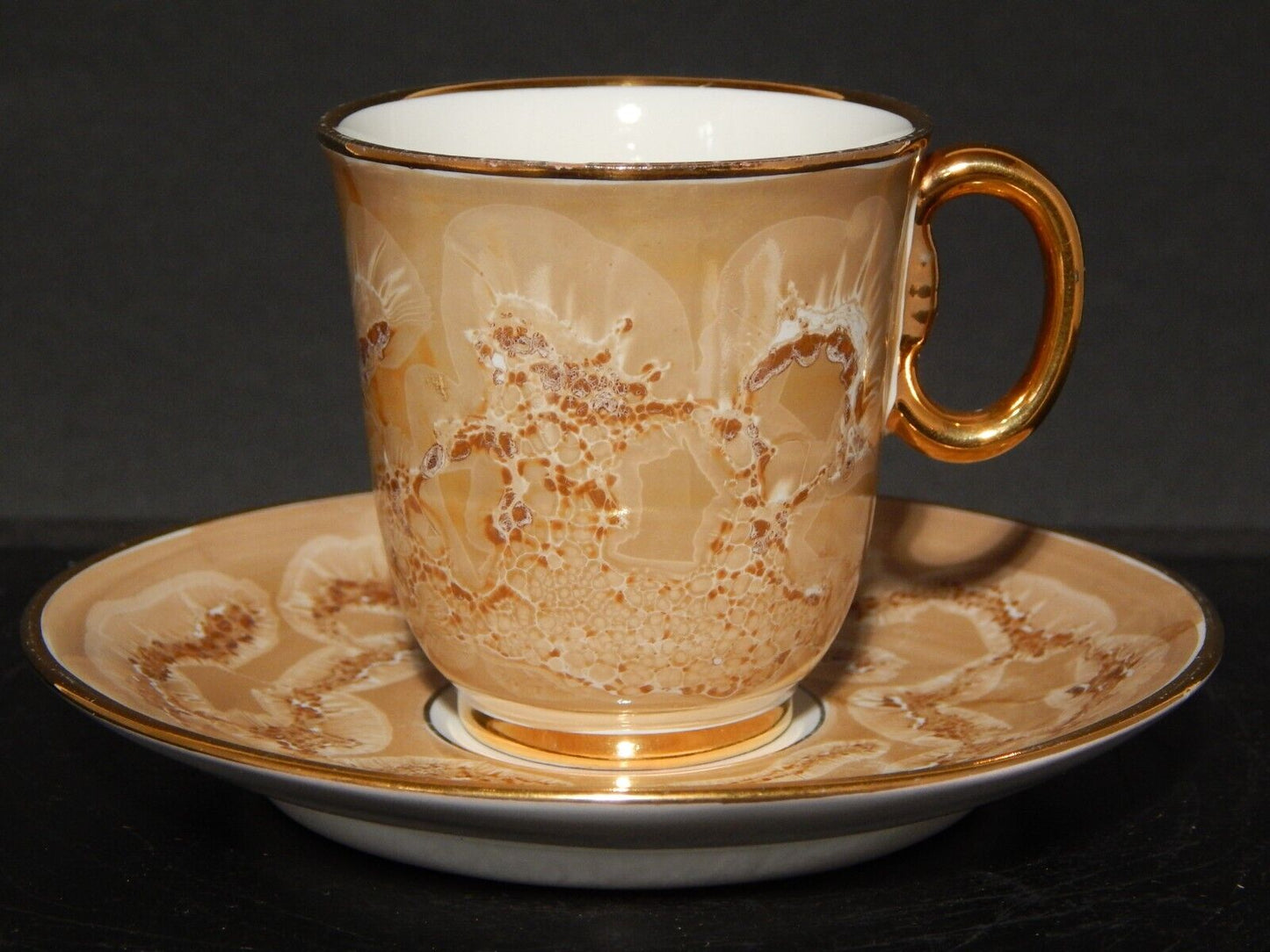 VINTAGE TAZZA CAFFE' CERAMICA MADE IN ITALY CERAMISTA BRUNO GIACHETTI