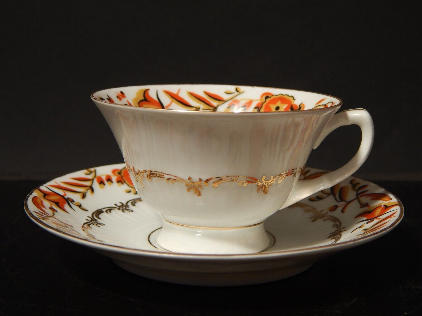 ANTICA TAZZINA CAFFE’ STILE IMPERO PORCELLANA MANIFATTURA SCHUMANN 1945 BAVARIA