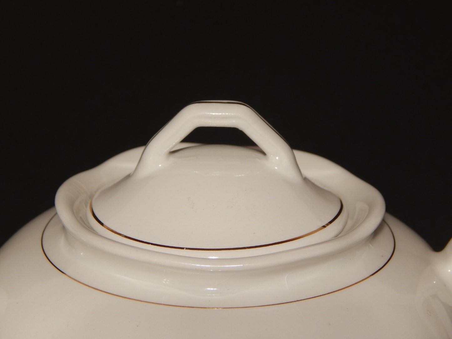 MODERNARIATO RARA TEIERA SOCIETA' CERAMICA ITALIANA LAVENO DECORO FIORI DI PESCO