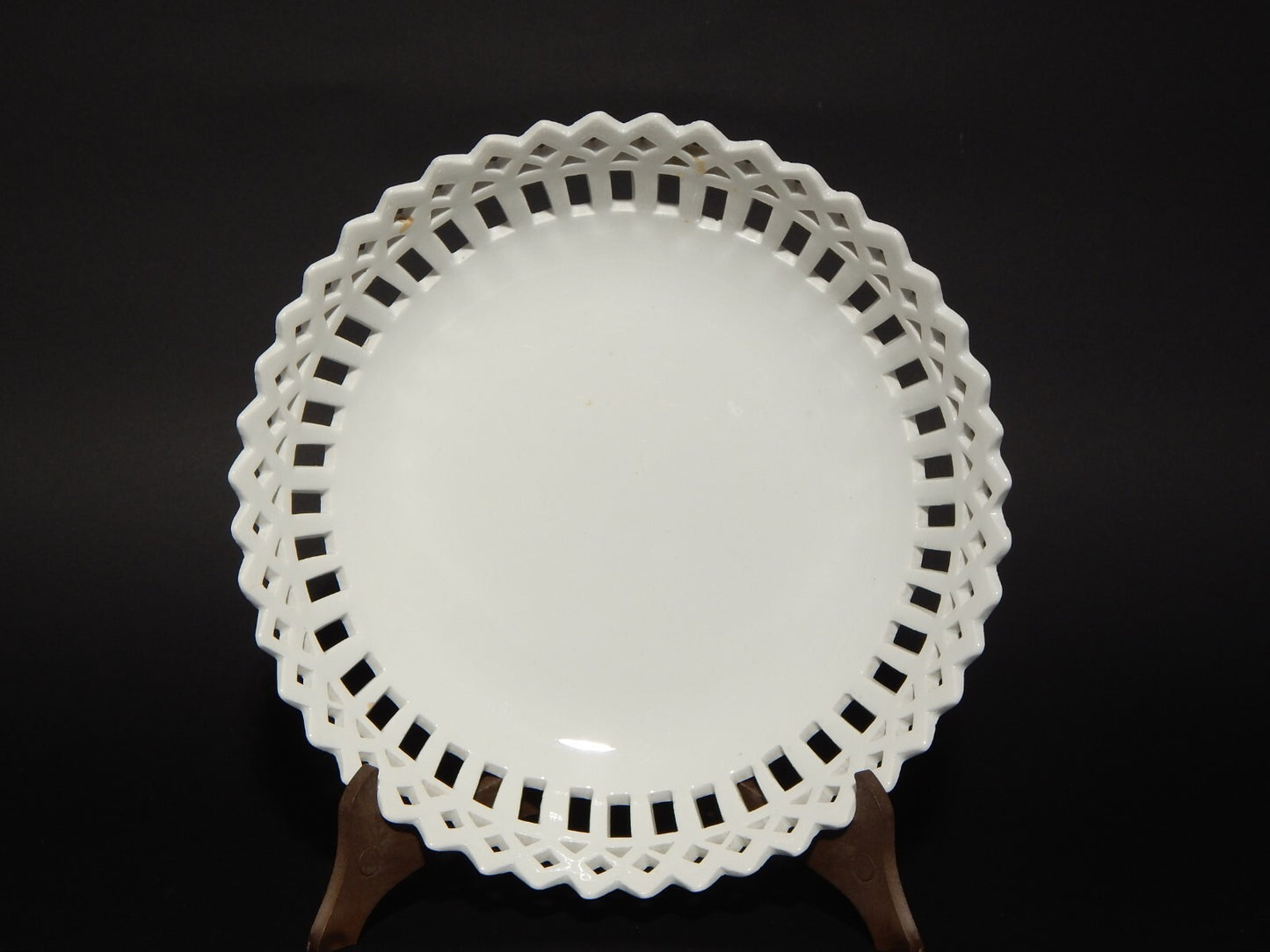 ANTICA RARA CIOTOLA TRAFORATA CERAMICA BIANCA RICHARD MILANO PRIMO 900