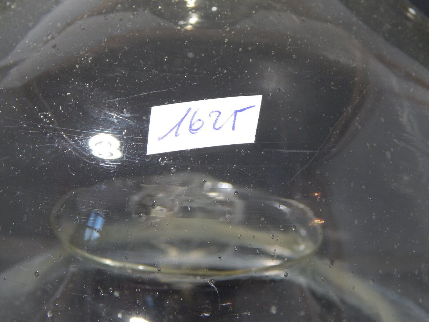 ANTICA MOSCAIOLA TRAPPOLA PER MOSCHE VETRO SOFFIATO ALTARE SAVONA XIX SECOLO