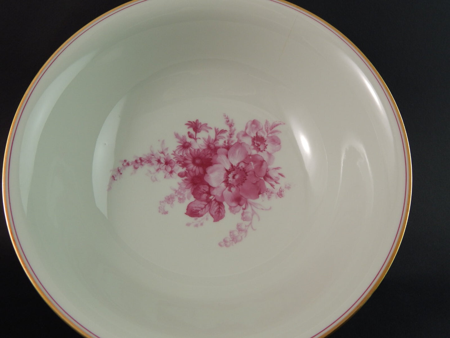 ANTICO SERVIZIO TAVOLA PIATTI PORCELLANA JOHANN HAVILAND BAVARIA DECORO SAVONA