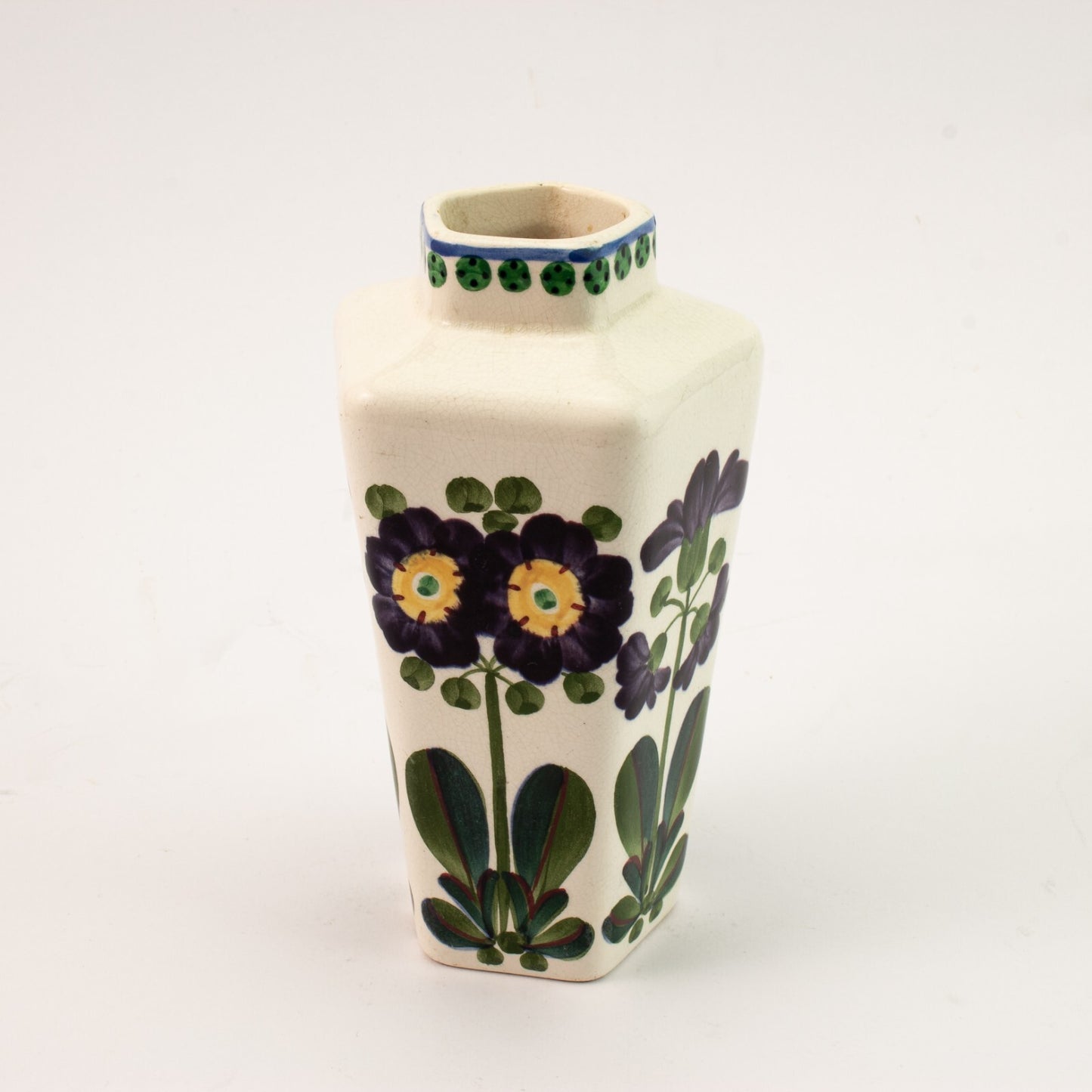 ROYAL COPENHAGEN ALUMINIA ANTICO VASO CERAMICA SOTTOSMALTO 165-102 CM 9X16