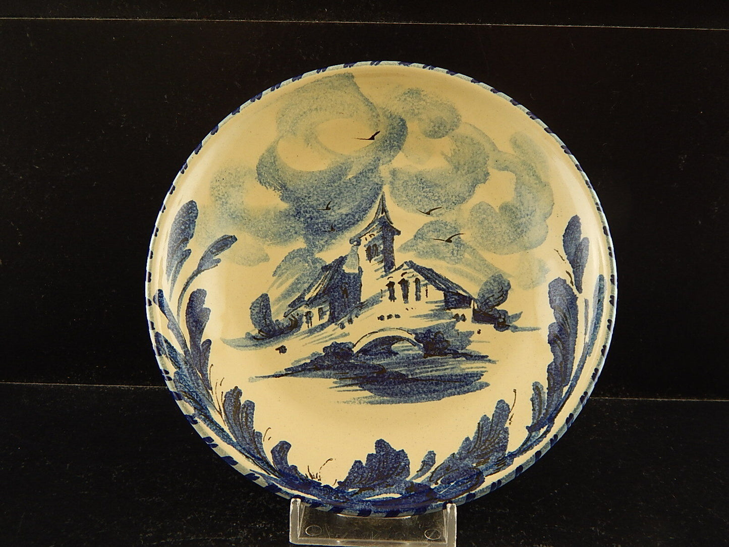 ANTICA TAZZA DA TE' CERAMICA ALBISOLA HANDMADE MADE ITALY DIPINTA A MANO #5