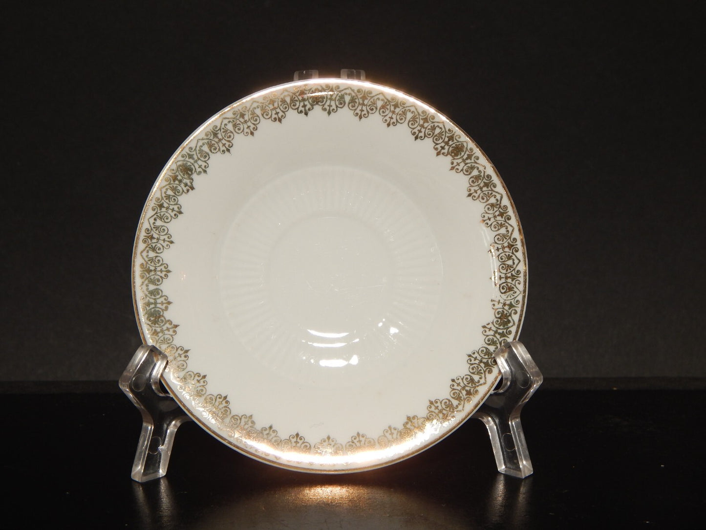 ANTICA ART DECO TAZZINA CAFFE' PORCELLANA BIANCA ORO SCHUMANN BAVARIA