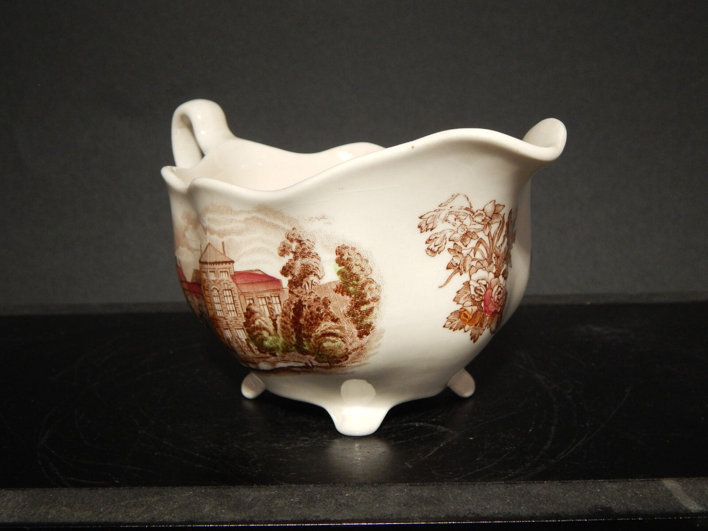 ANTICA LATTIERA PORCELLANA JOHNSON BROS ROYAL HOMES OF BRITAIN KENSINGTON PALACE