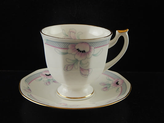 PREZIOSA PORCELLANA INGLESE TAZZA TE' FINE BONE CHINA FRANCIS ROSINA
