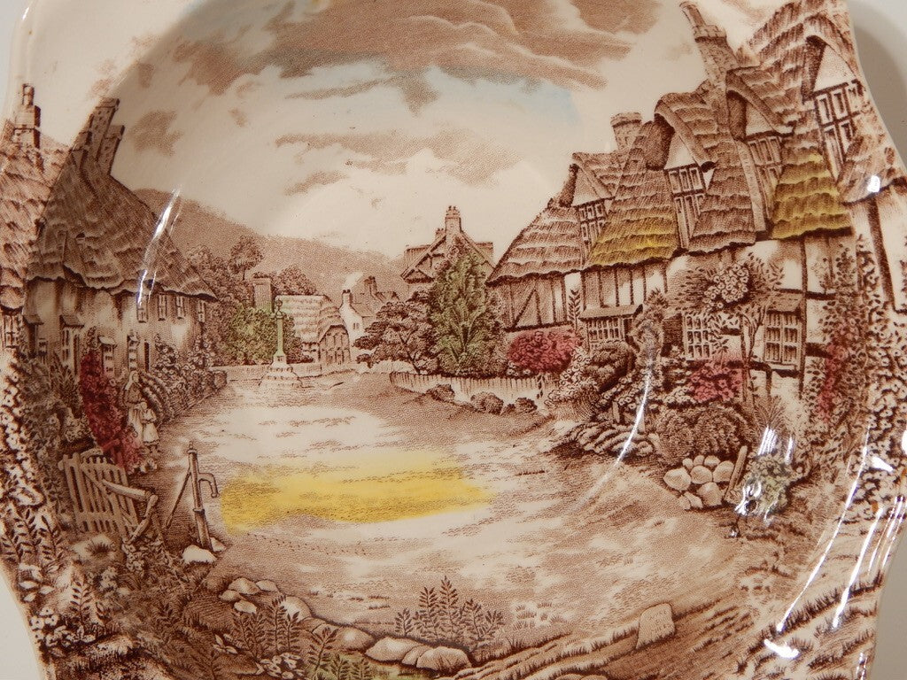 ANTICA CIOTOLA INSALATIERA SEMI PORCELLANA JOHNSON BROS OLDE ENGLISH COUNTRYSIDE