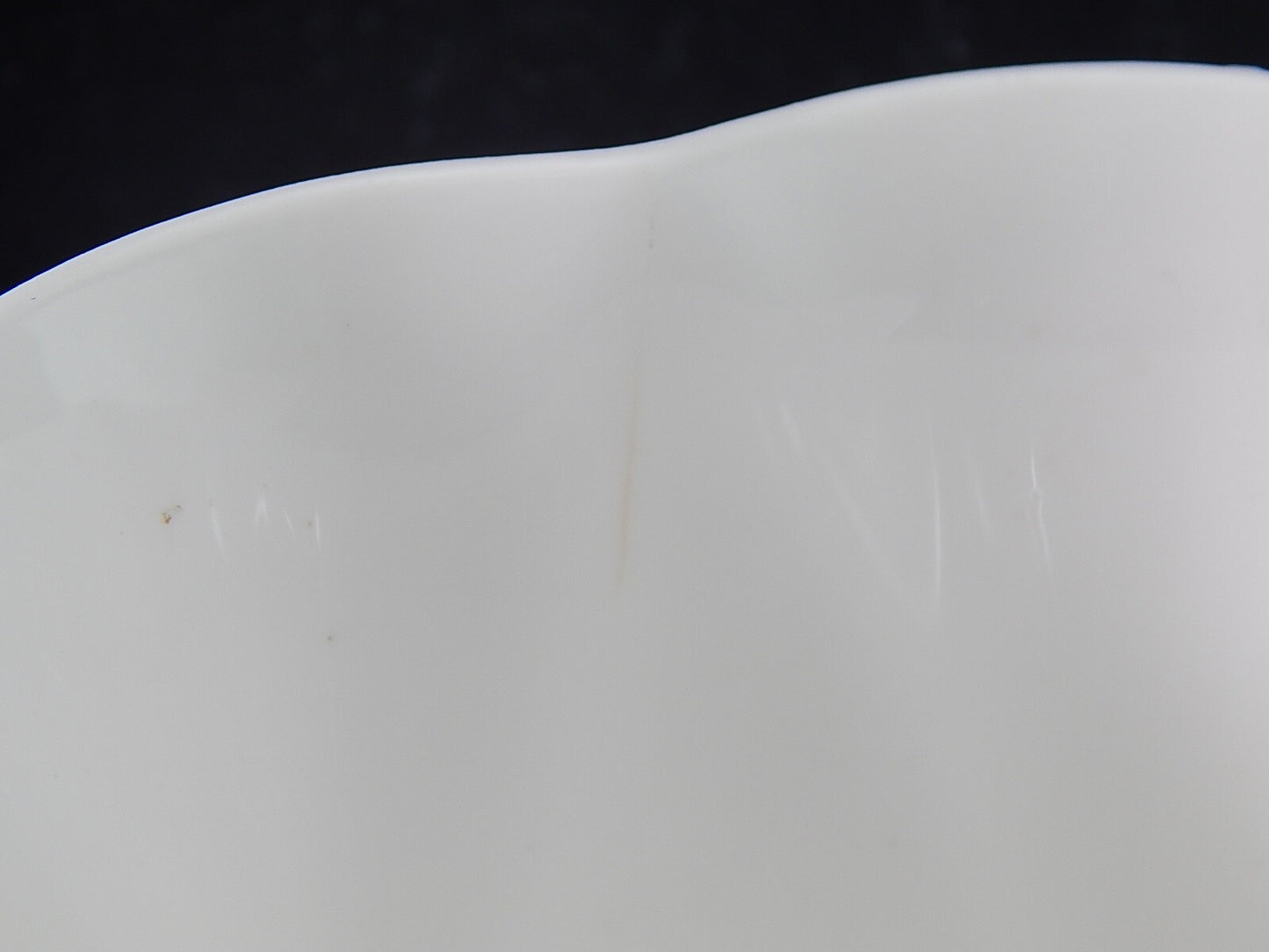 ANTICA PORCELLANA BIANCA TAZZA TE' FINE BONE CHINA SHELLEY MADE IN ENGLAND ##