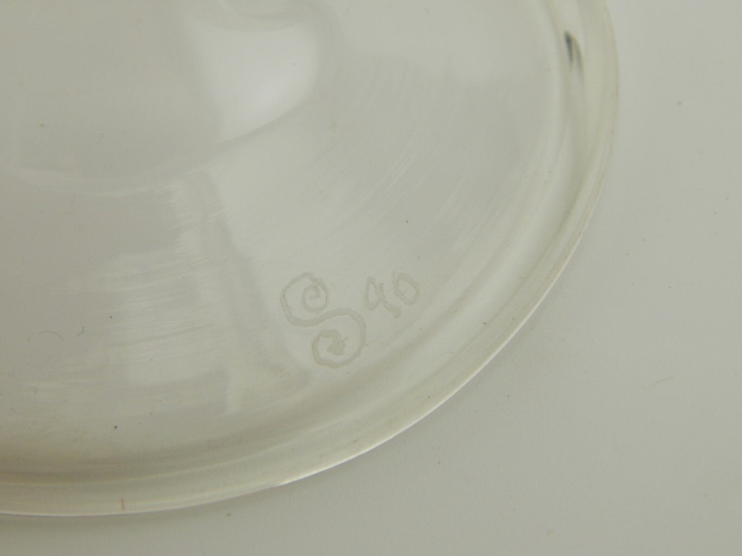 ANTICO RARISSIMO CALICE MURANO VETRO SOFFIATO ARTISTICO COLLEZIONE CM 22