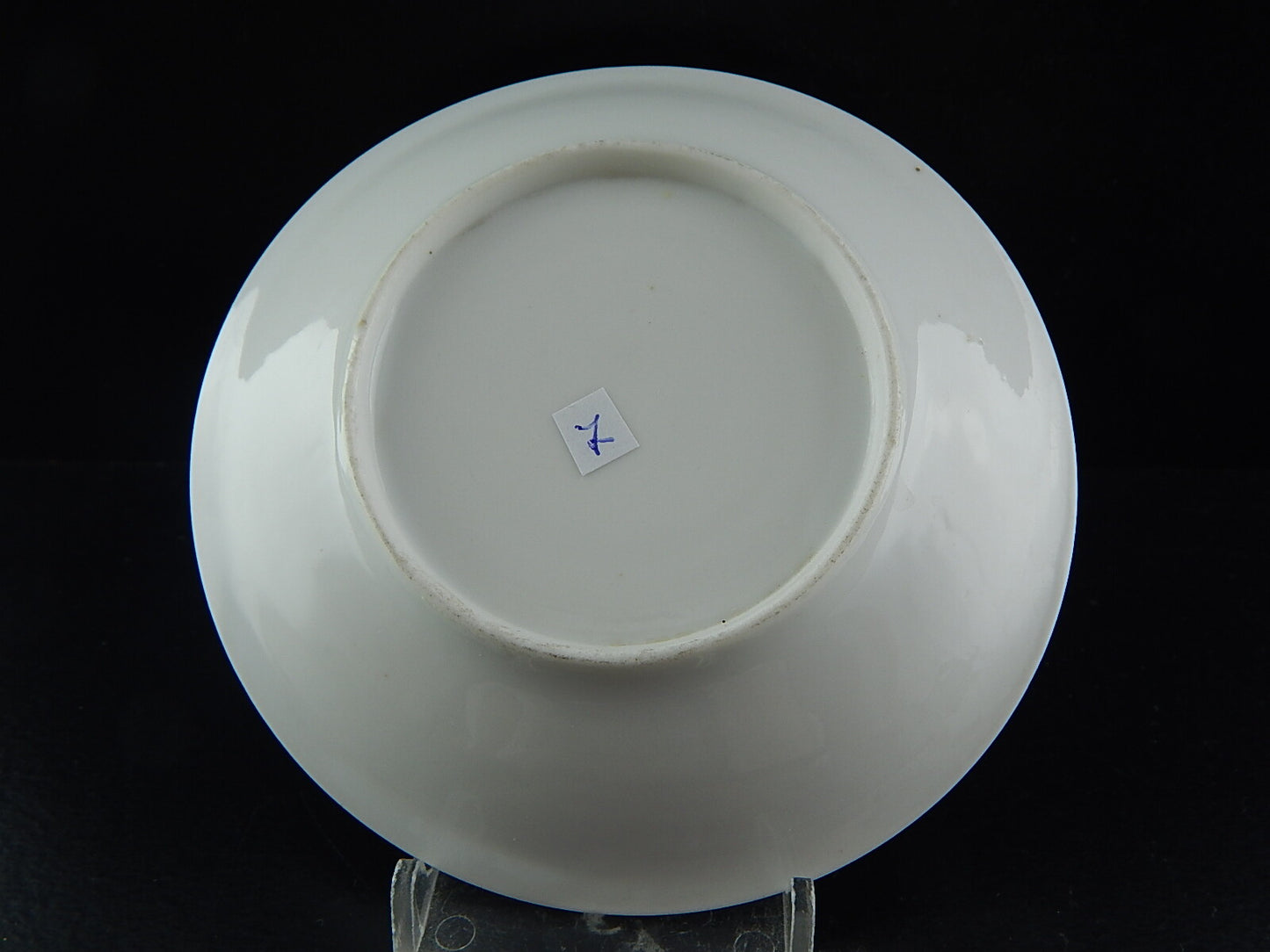 ANTICA PREZIOSA RARA TAZZA IMPERO PORCELLANA BIANCA ORO PARIGI INIZIO 1800 #9