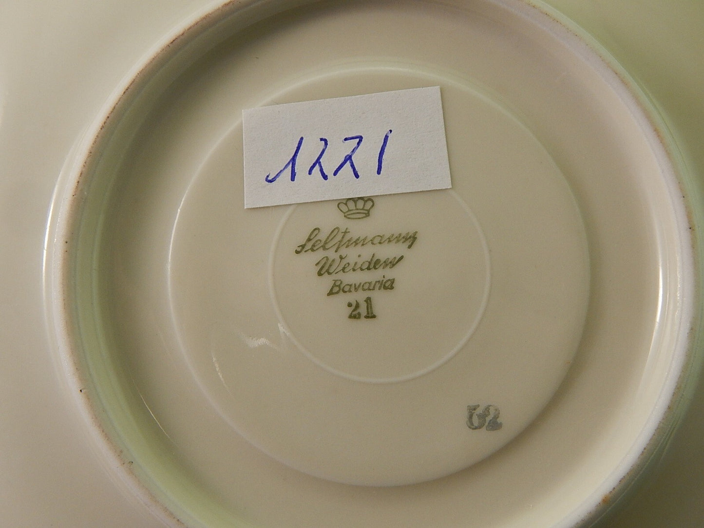 ANTICA ELEGANTE TAZZA TE' PORCELLANA ROSA SELTMANN WEIDEN BAVARIA DECORO ROSE ##