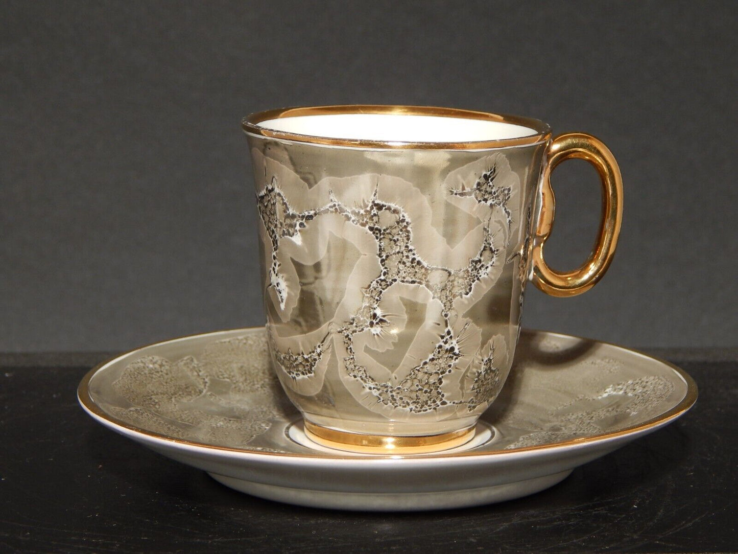 VINTAGE TAZZA CAFFE' CERAMICA MADE IN ITALY CERAMISTA BRUNO GIACHETTI #1688