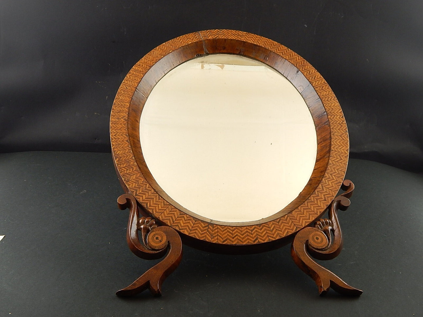 ANTICA AUTENTICA RARA SPECCHIERA FRANCESE EPOCA PRIMA META' 800 STILE CARLO X