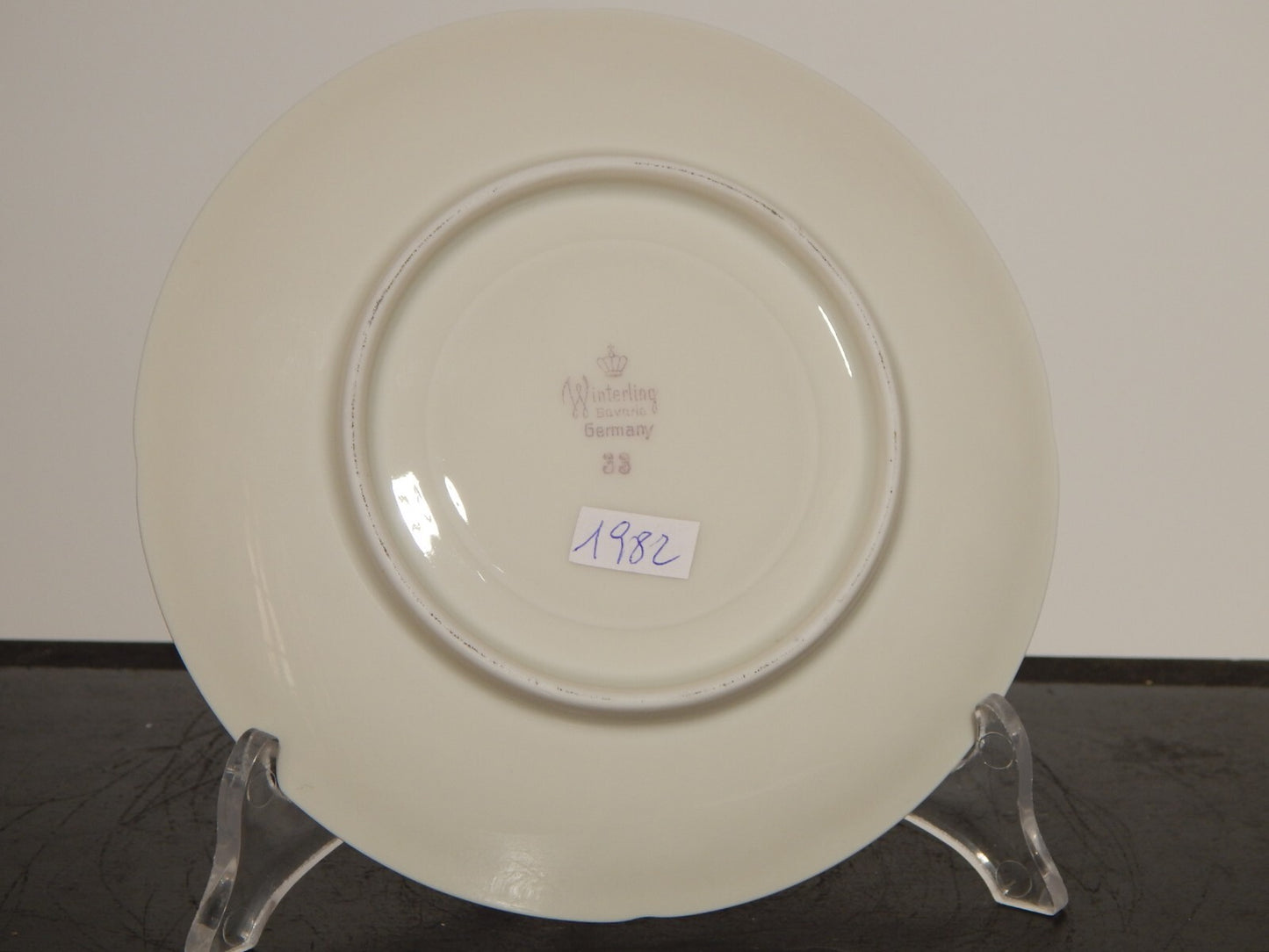 ANTICO SERVIZIO DA TE' PORCELLANA RIFINITO ORO WINTERLING BAVARIA STILE IMPERO