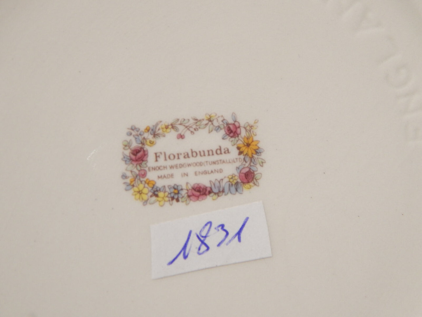 CERAMICA ENOCH WEDGWOOD CIOTOLA TAZZA BRODO O ZUPPA BOTANICA FLORABUNDA TIMO