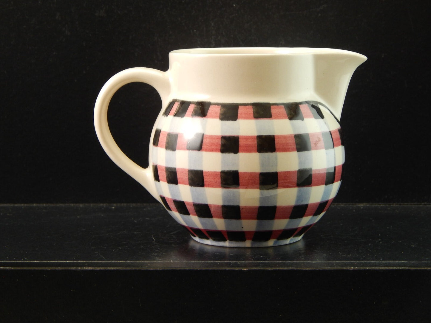 VILLEROY&BOCH ANTICA BRICCO LATTIERA PORCELLANA GLASGOW 8202 QUADRETTI