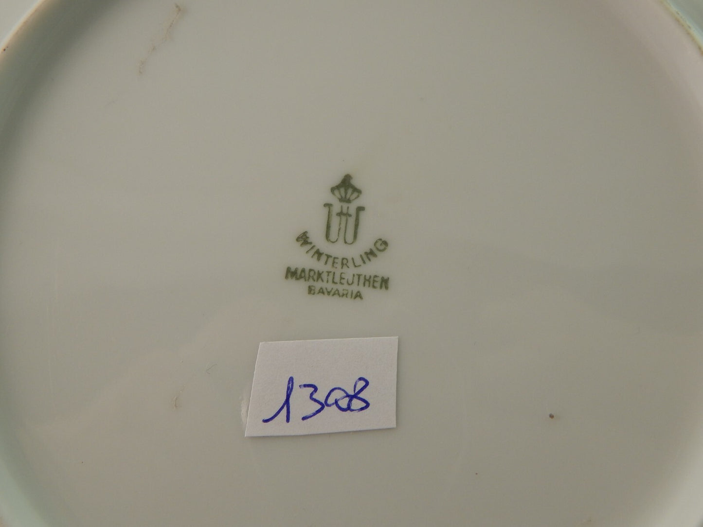 VINTAGE TRIO DA TE' PORCELLANA TAZZA E 2 PIATTINI WINTERLING BAVARIA ROSA TEA