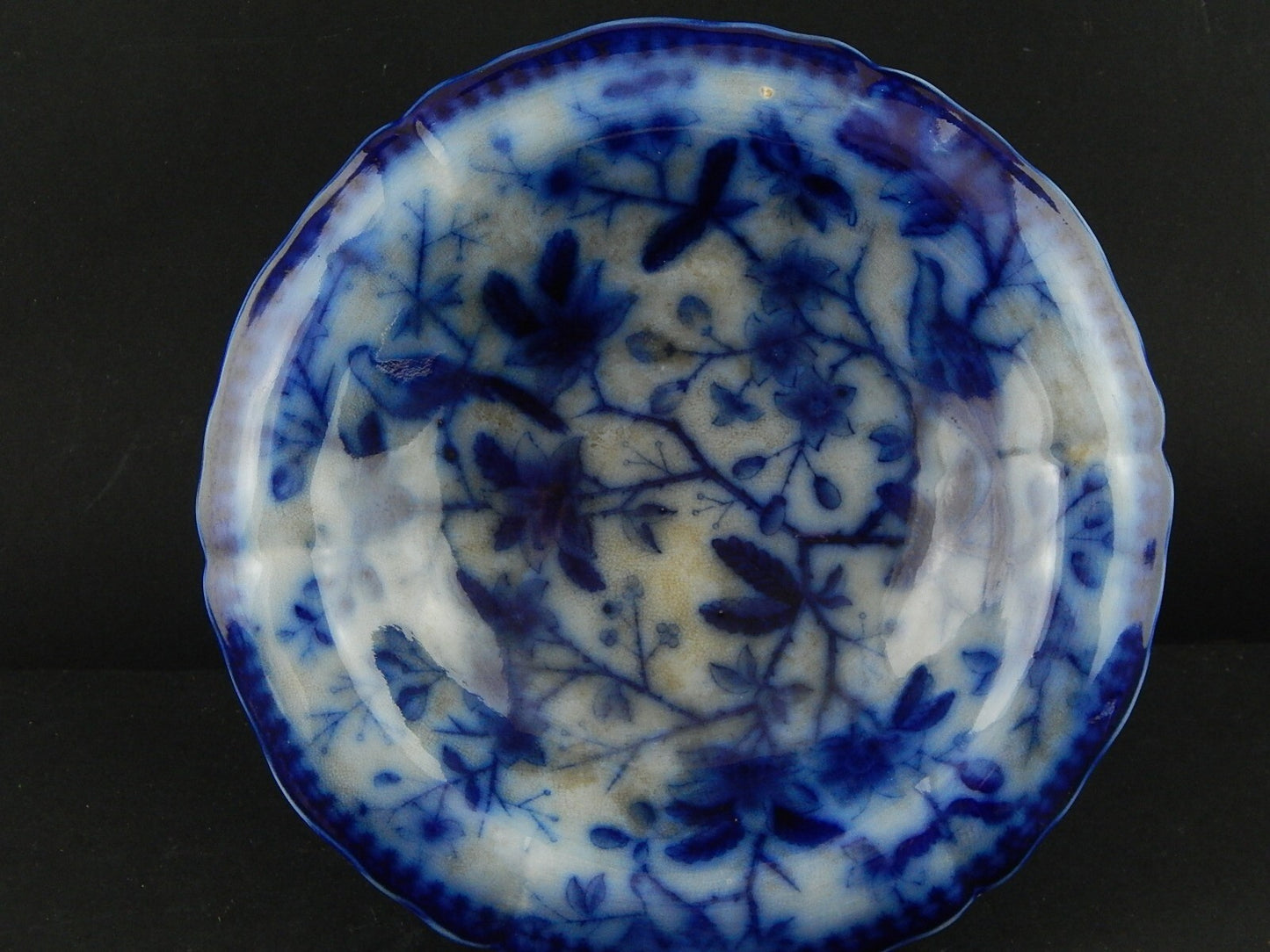 ANTICO PRIMO 800 ALZATA PORCELLANA VILLEROY&BOCH DECORO BLUE FLOW FASAN W&B A643