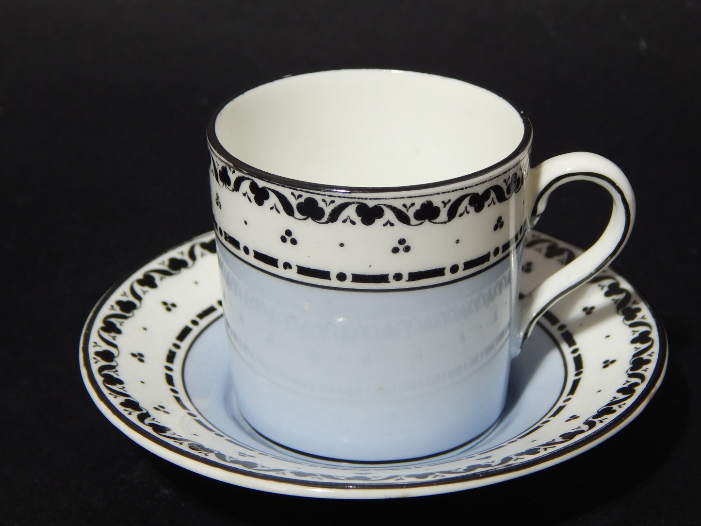 ANTICA RARA CRESCENT PERIODO EDOARDIANO TAZZINA FINE PORCELLANA INGLESE