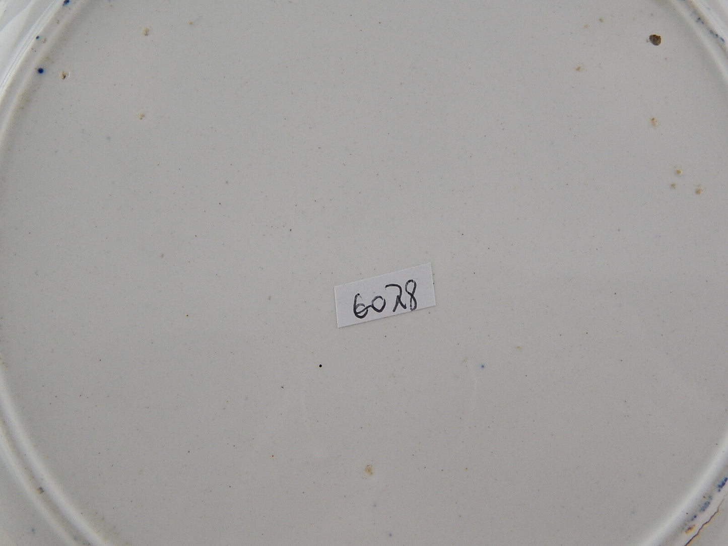 ANTICO PIATTO PORCELLANA WILLOW VITTORIANO LONDON FINE 800 COLLEZIONE