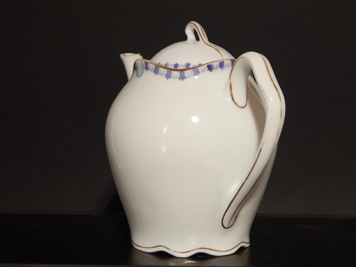 ANTICA LIBERTY DEL 1910 PREZIOSA TEIERA PORCELLANA J.Z.& CO PRE-ROSENTHAL