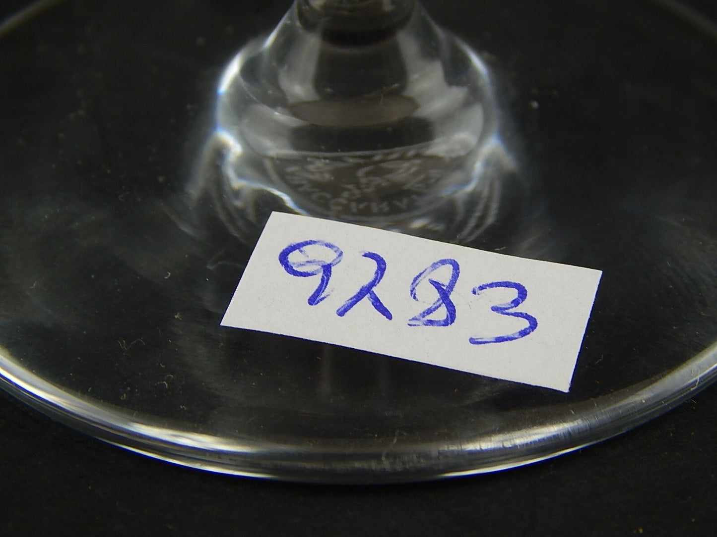 CRISTALLO MARCHIO BACCARAT MODELLO PERFECTION CALICE VINO PORTO CM 11,5