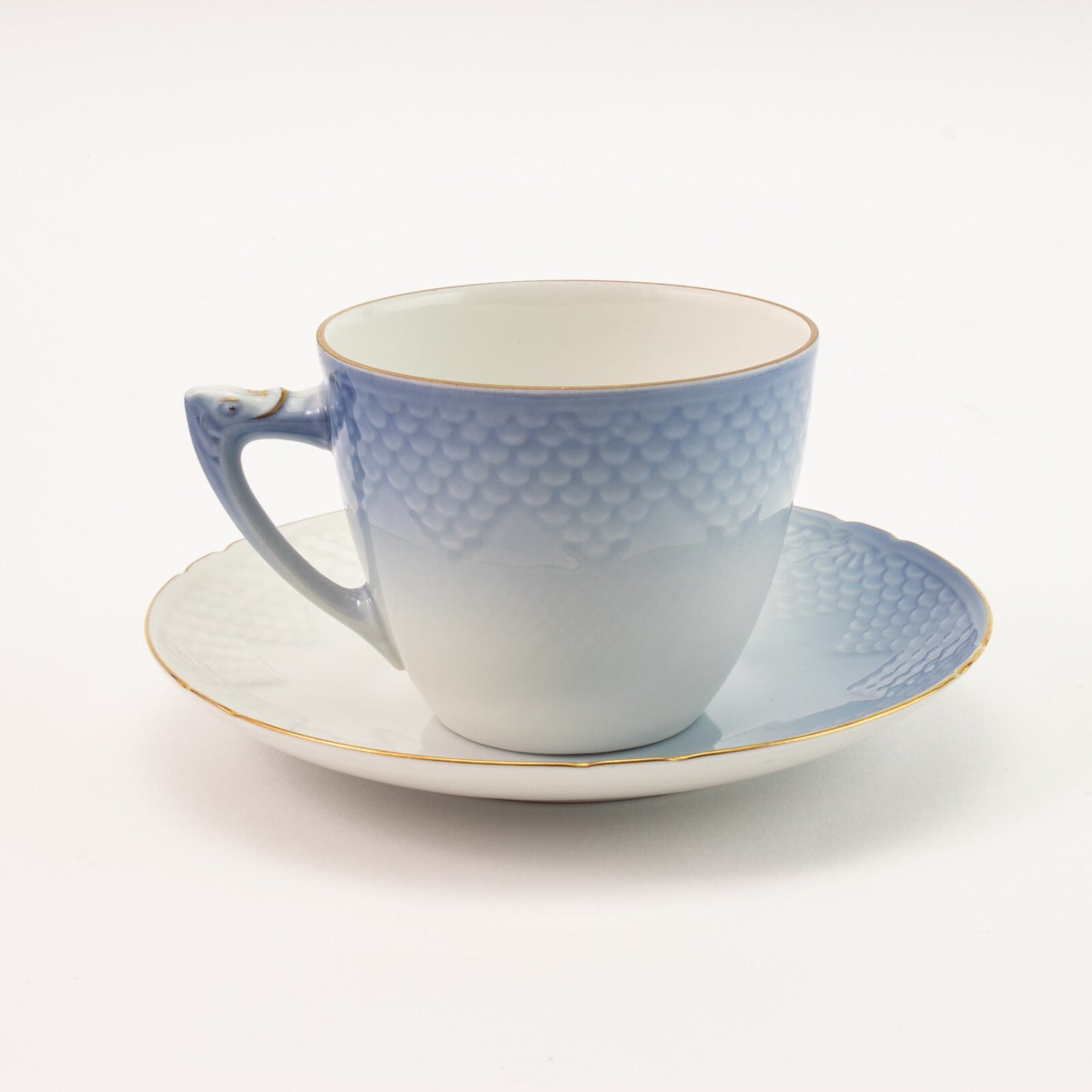 TAZZA CAFFE' PORCELLANA ORO ZECCHINO GABBIANI ROYAL COPENHAGEN BING&GRONDAHL 102