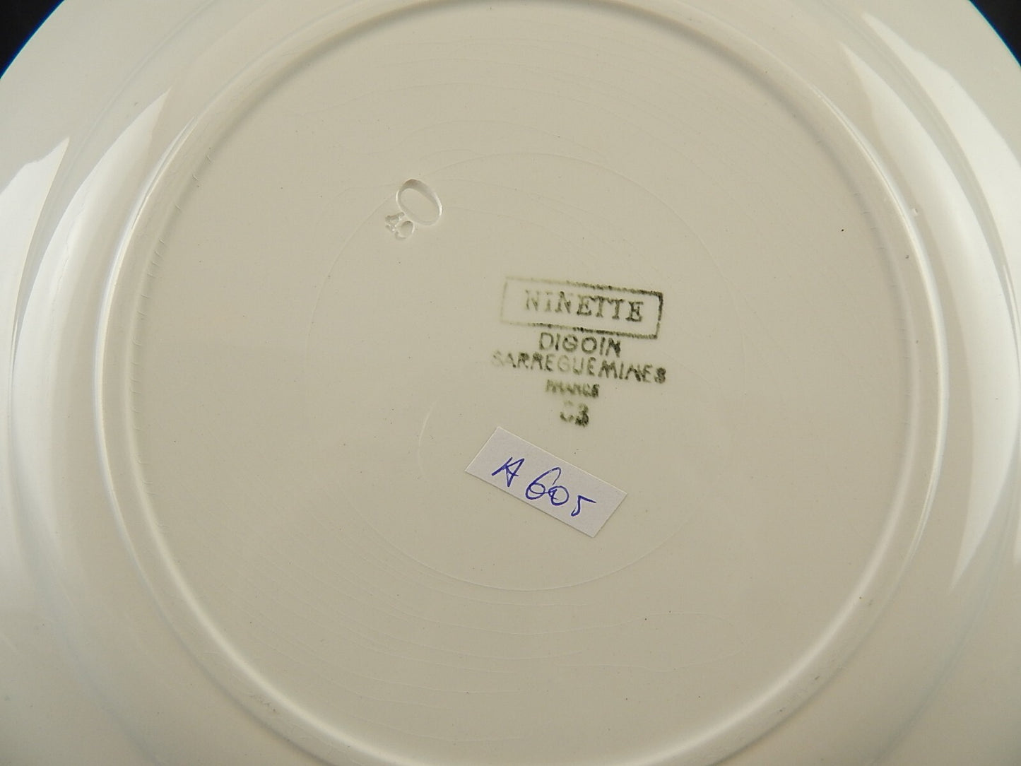 ANTICO ART DECO SERVIZIO TAVOLA PIATTI CERAMICA SARREGUEMINES DIGOIN NINETTE