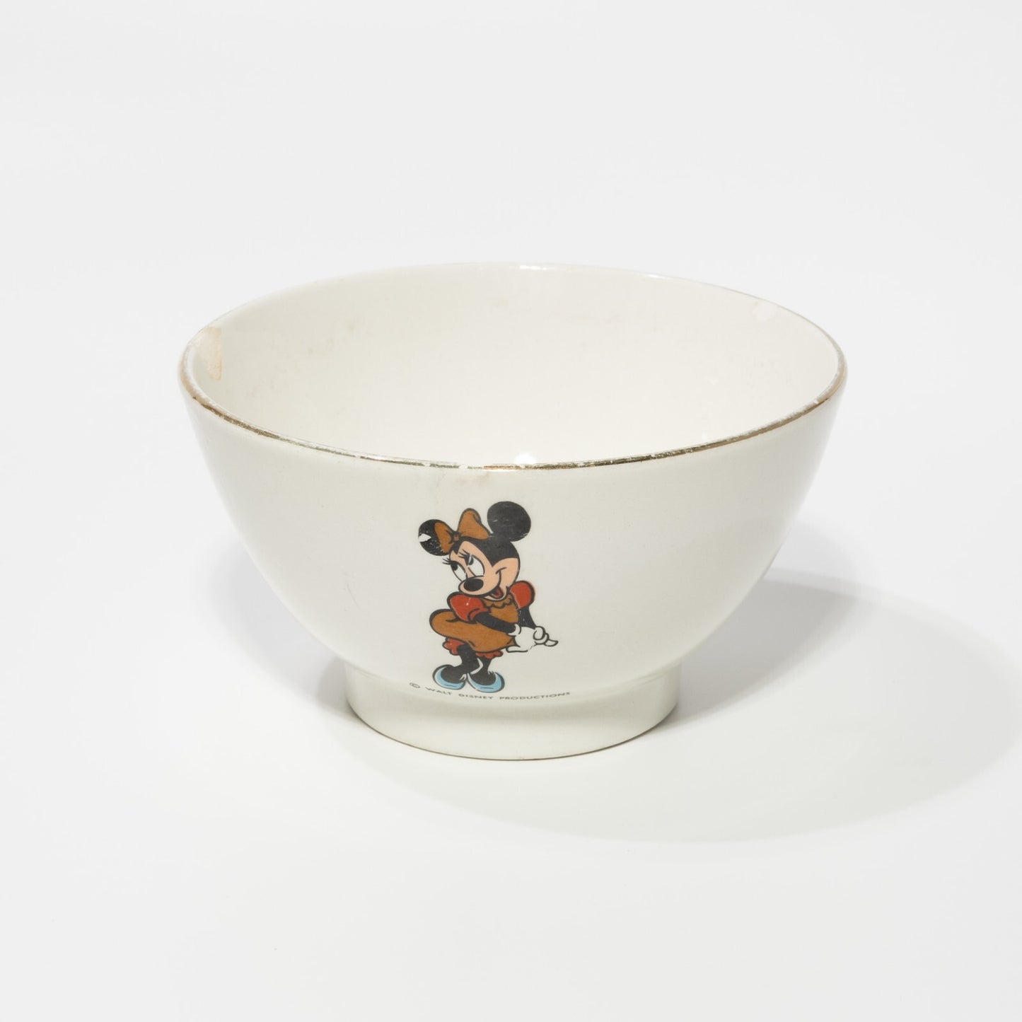 VINTAGE SCODELLA CERAMICA PAGNOSSIN TREVISO DISEGNI WALT DISNEY