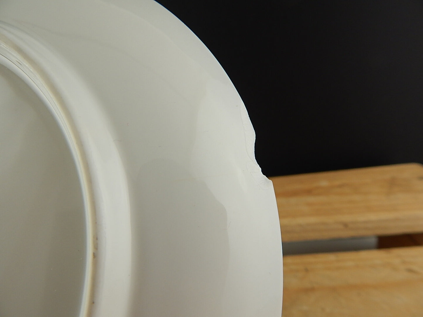 ROYAL COPENHAGEN PIATTO DI NATALE 1976 ORIGINALE PORCELLANA BLU DIFETTO