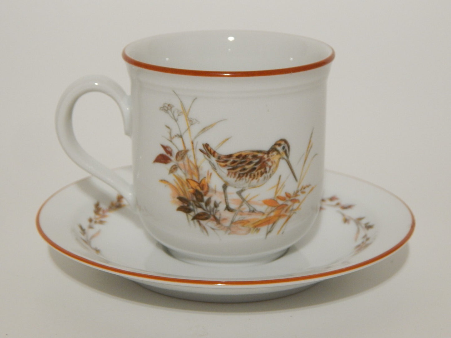 VINTAGE TAZZA TE' CAFFE' PORCELLANA SELTMANN WEIDEN IMERCO MADS STAGE BECCACCIA