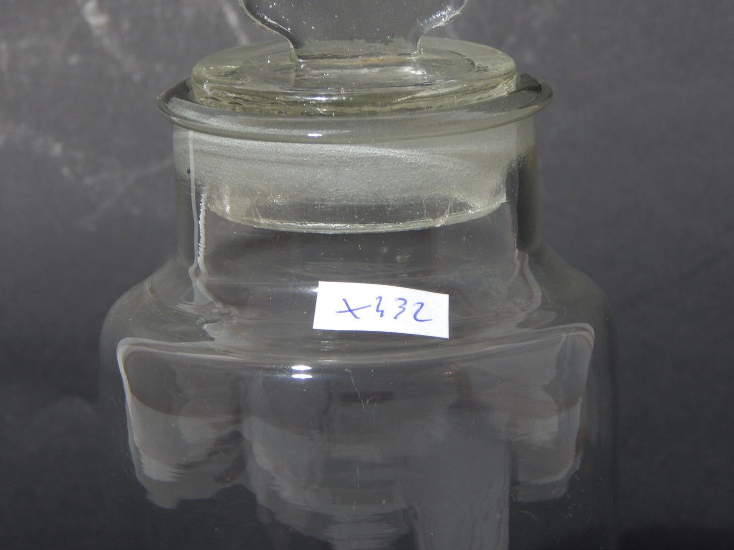 ANTICO VASO ALBARELLO VETRO SOFFIATO ALTARE FARMACIA DROGHERIA A432