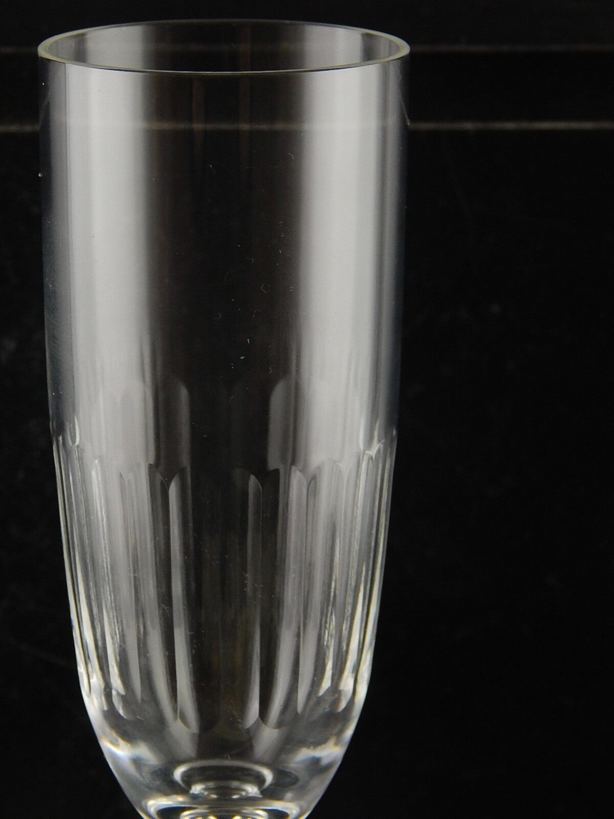 ANTICO CRISTALLERIA MARCHIO BACCARAT FLUTE CRISTALLO CHAMPAGNE RINASCIMENTO