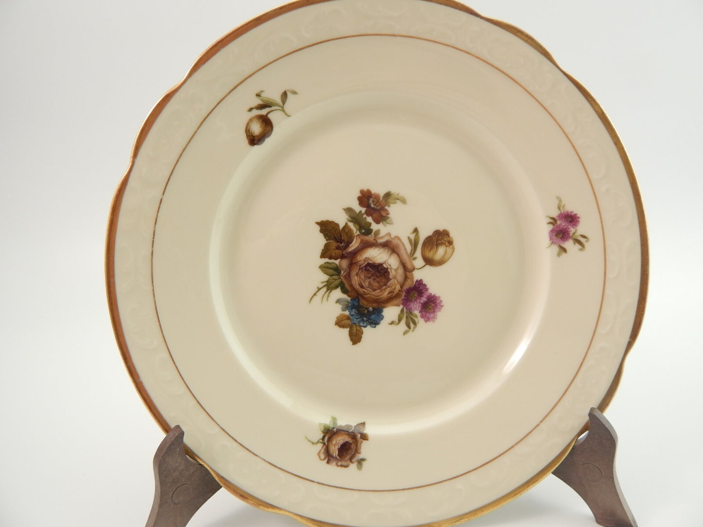 ANTICO KPM COPENHAGEN ROCAILLE SERVIZIO DA TAVOLA 18 PIATTI PORCELLANA DEL 1924