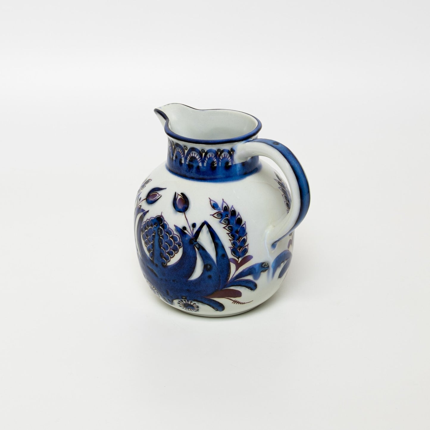 RARA BROCCA CERAMICA ROYAL COPENHAGEN COLLEZIONE TENERA FAJANCE CM 12 ML 500