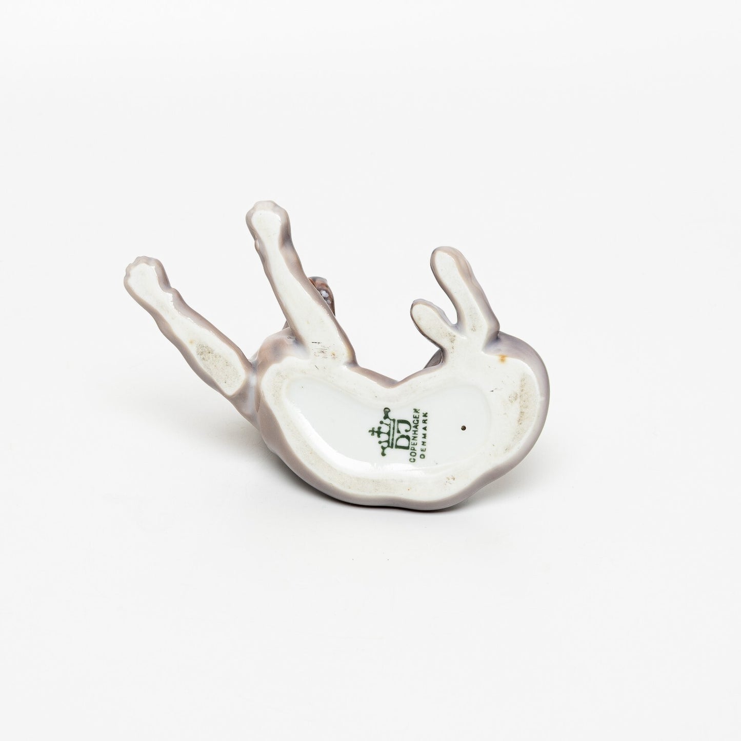 RARA STATUINA PORCELLANA DAHL JENSEN COPENHAGEN "German Sheperd" 1084 CM 7x13x8