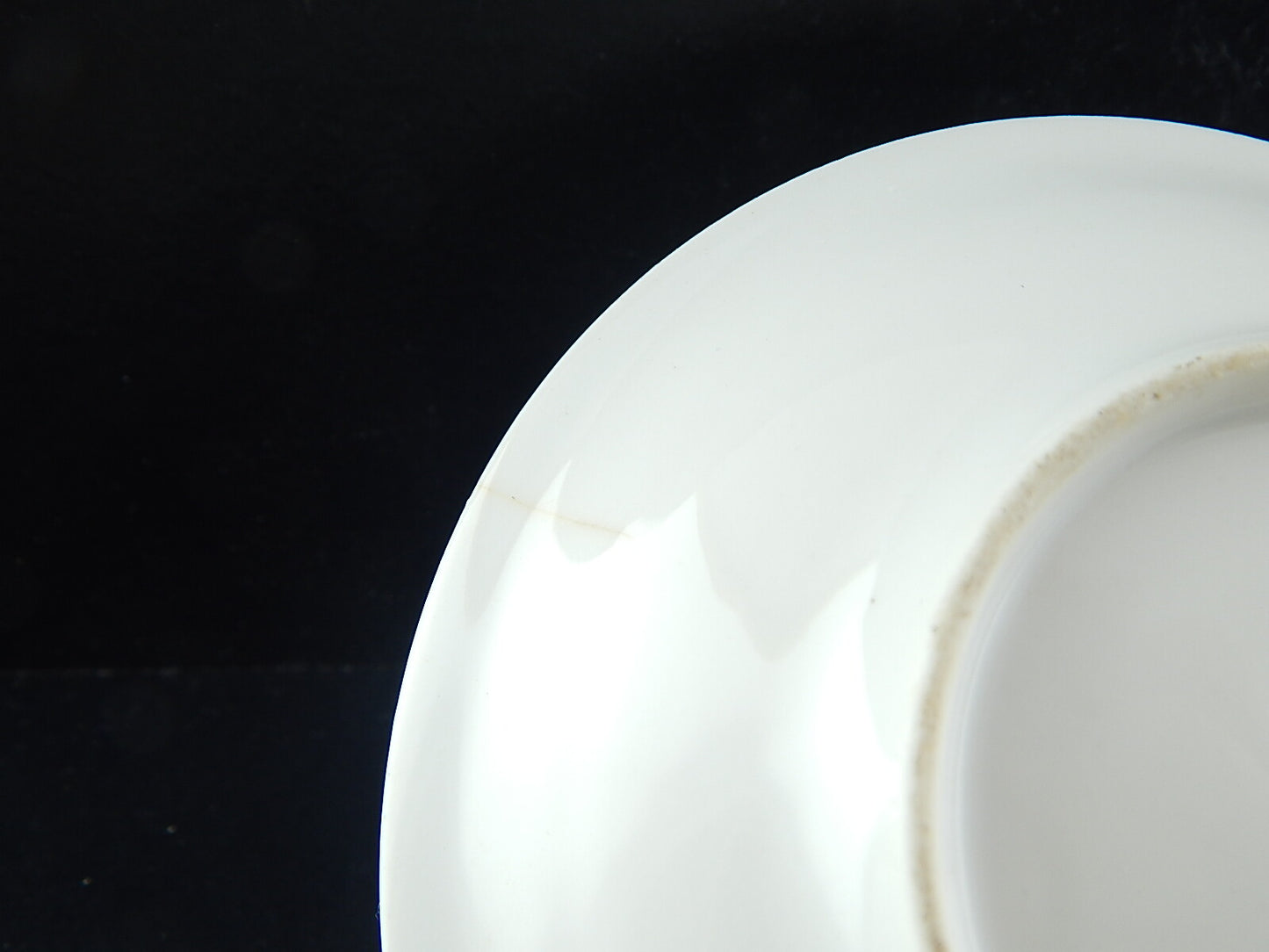 ANTICA PREZIOSA RARA TAZZA IMPERO PORCELLANA BIANCA ORO PARIGI INIZIO 1800 #5