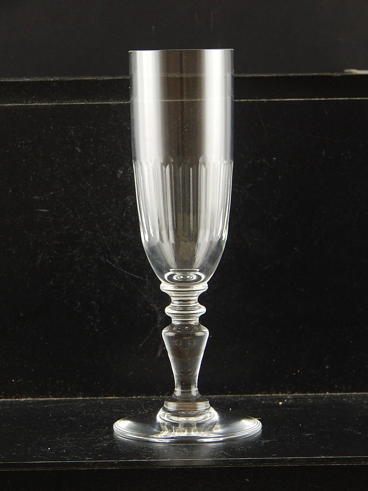 ANTICO CRISTALLERIA MARCHIO BACCARAT FLUTE CRISTALLO CHAMPAGNE RINASCIMENTO