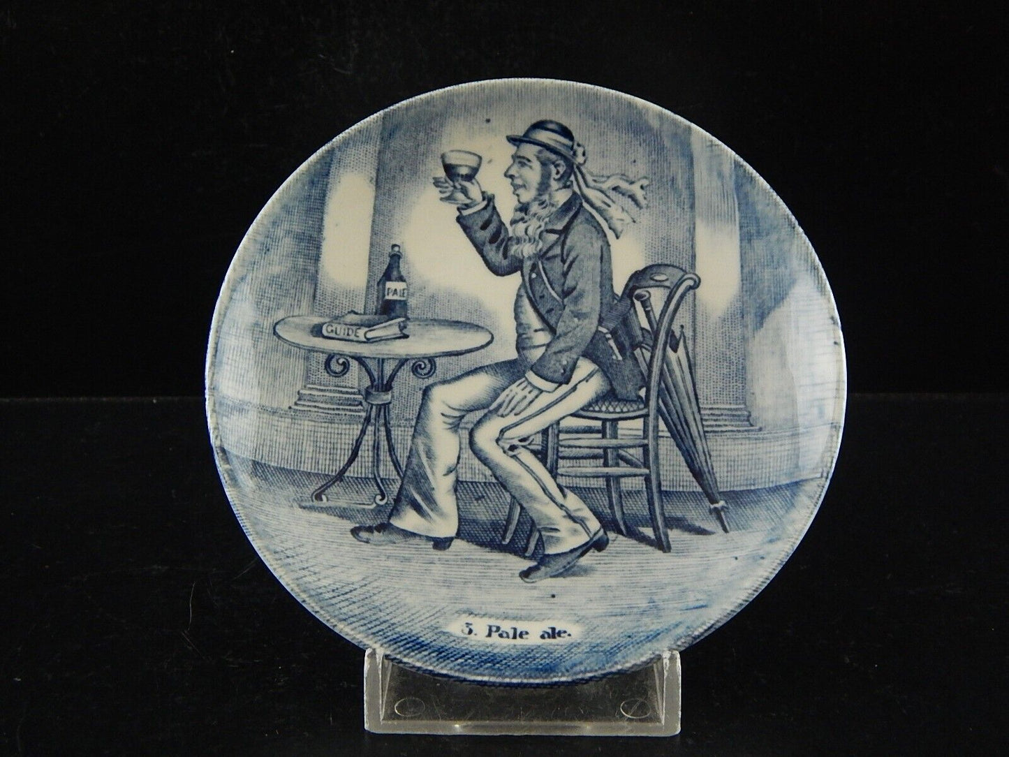 PIATTO DELFTS CERAMICA ROYAL SPHYNX HOLLAND BOCH FRERES LA LOUVIERE PALE ALE