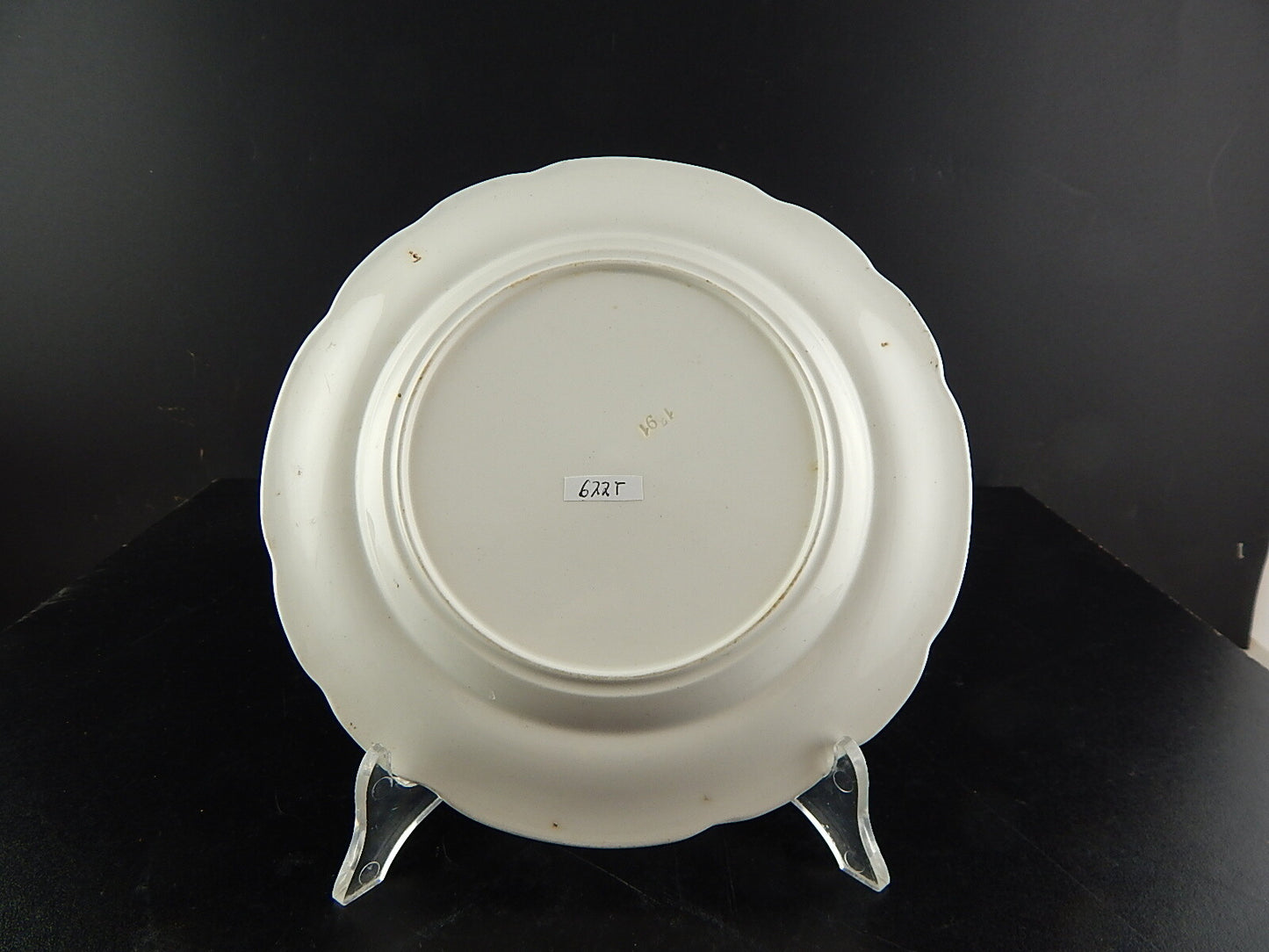 ANTICO PIATTO COLLEZIONE PORCELLANA CASTELLO STOLZENFELS FINE 800