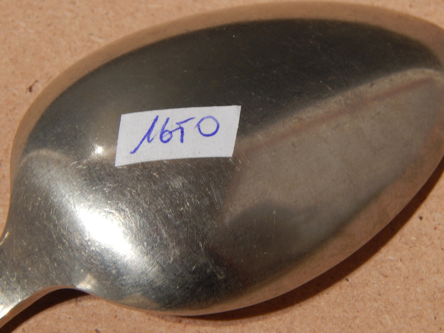 ANTICO SERVIZIO 6 POSATE CUCCHIAI ALPACCA ARGENTATI INGLESI ARGENTIERE DIXON