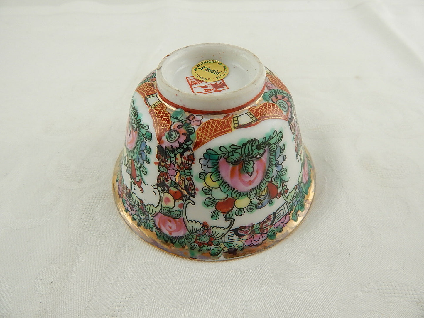 ANTICA CIOTOLA RISO FIRMATA CINESE ARCAICO ORIENTAL ART SIGNED BOWL COLLEZIONE