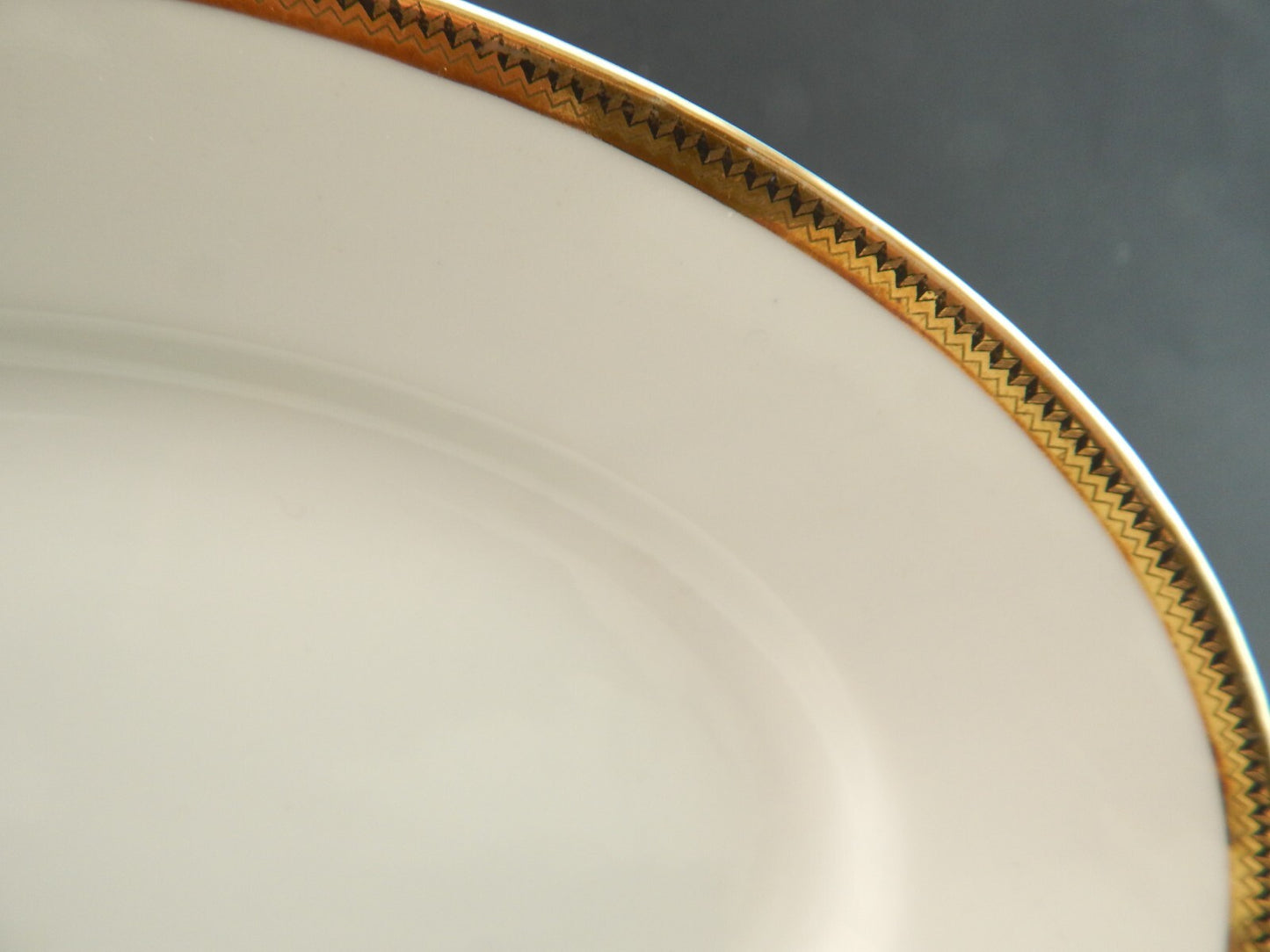 ANTICO PREZIOSO VASSOIO OVALE IMPERO PORCELLANA RICHARD GINORI DOCCIA DEL 1939 *