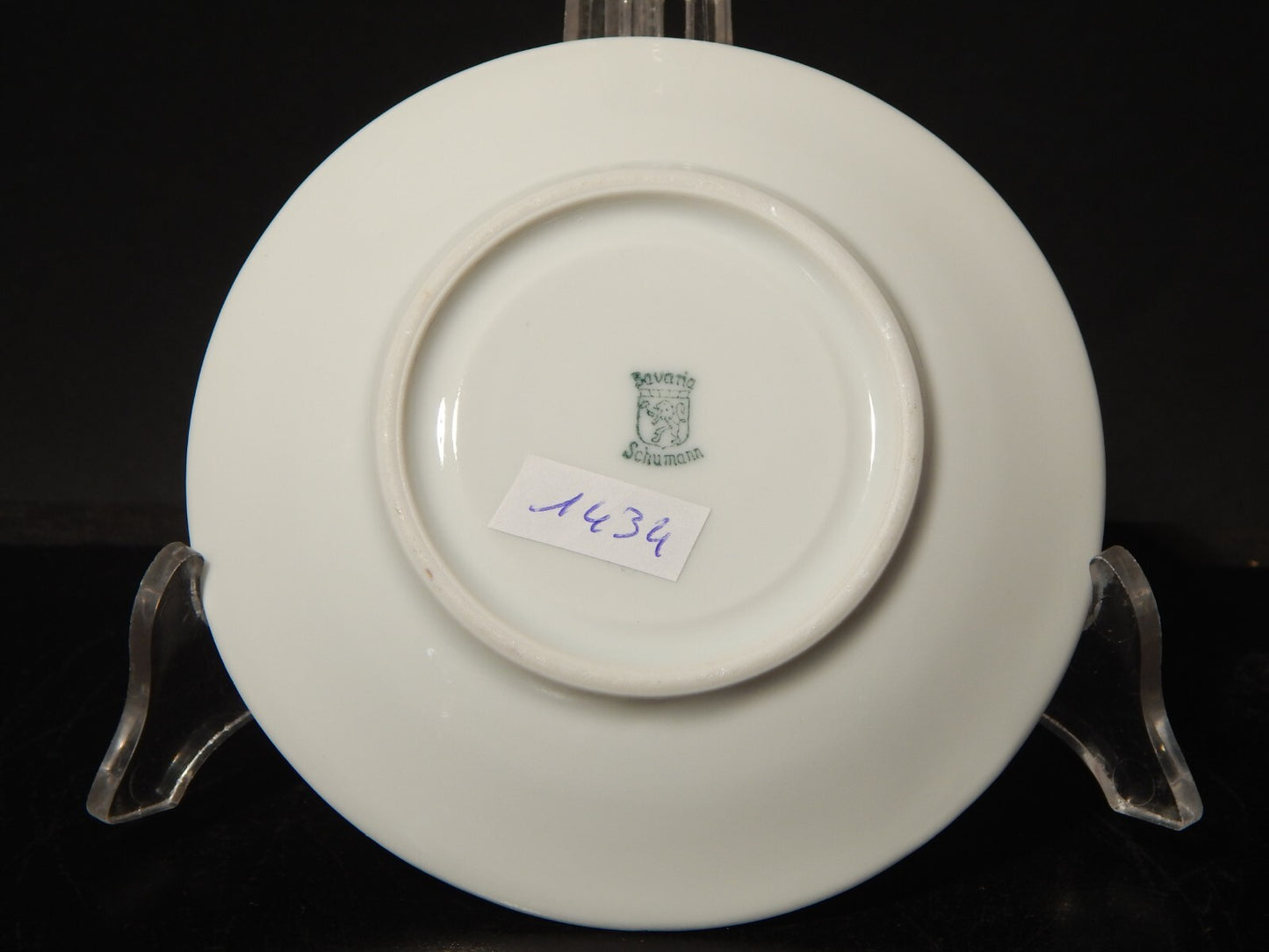 ANTICA TAZZINA CAFFE’ STILE IMPERO PORCELLANA MANIFATTURA SCHUMANN 1945 BAVARIA