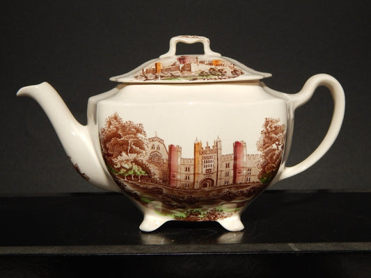 ANTICA TEIERA PORCELLANA JOHNSON BROS ROYAL HOMES OF BRITAIN HAMPTON COURT