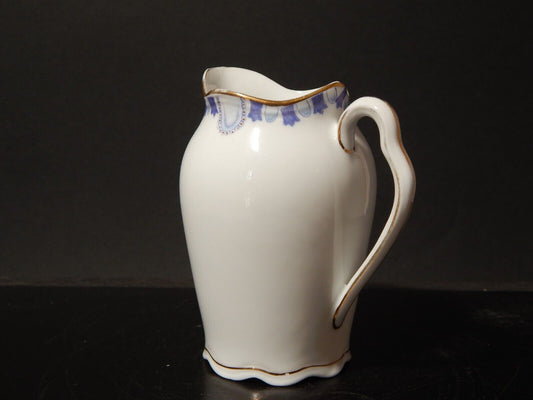 ANTICA LIBERTY 1910 PREZIOSA LATTIERA BRICCO PORCELLANA J.Z.& CO PRE-ROSENTHAL