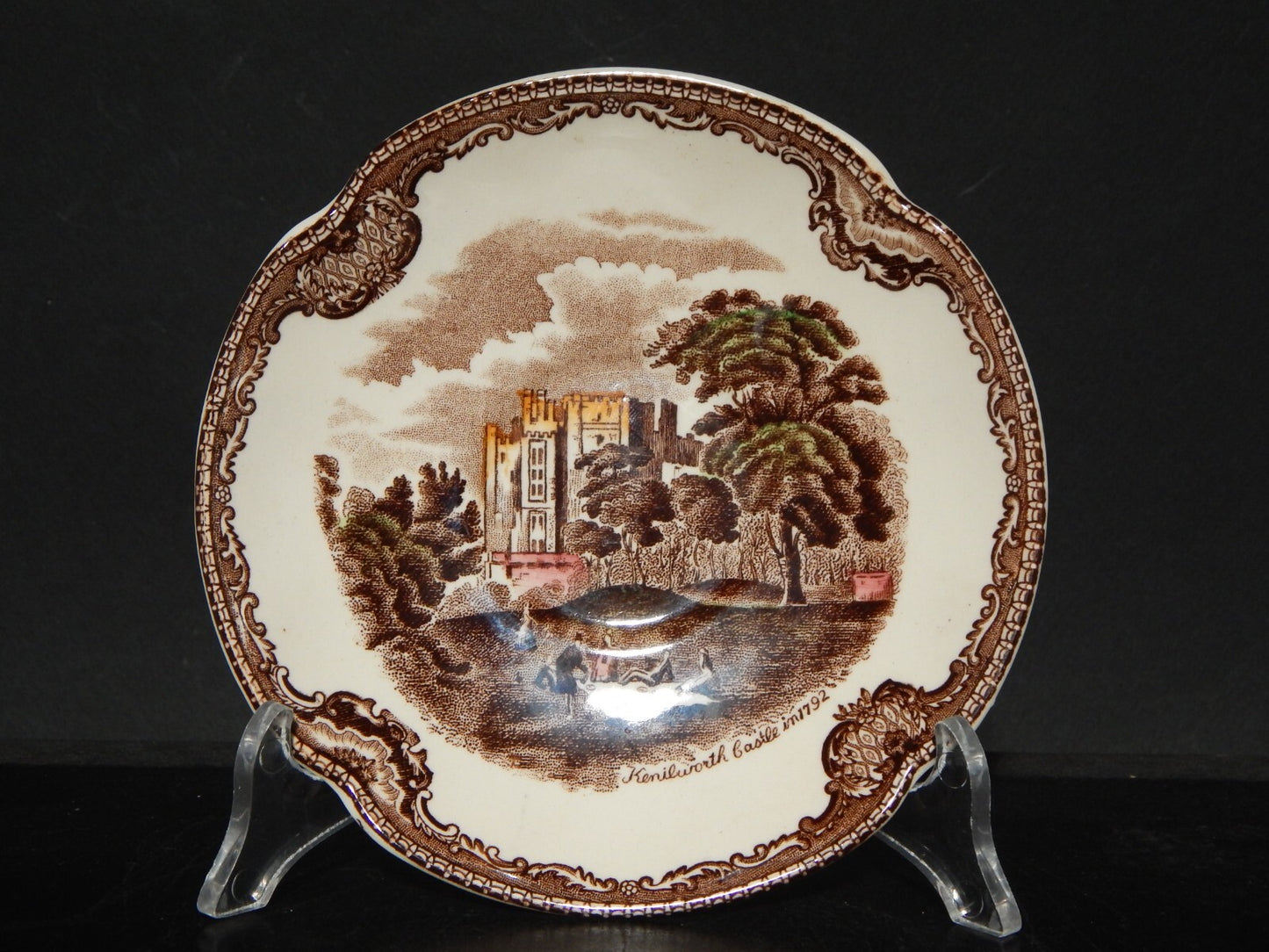 ANTICA TAZZA DA TE' PORCELLANA JOHNSON BROS OLD BRITAIN CASTLE MULTICOLOR